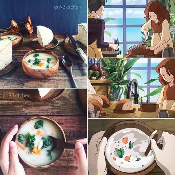 MxArkadia's tweet photo. Los invitamos a visitar la deliciosa galería de en93kitchen en Instagram para que puedan apreciar sus réplicas de platillos animados <3 https://t.co/nItAEdbN3U