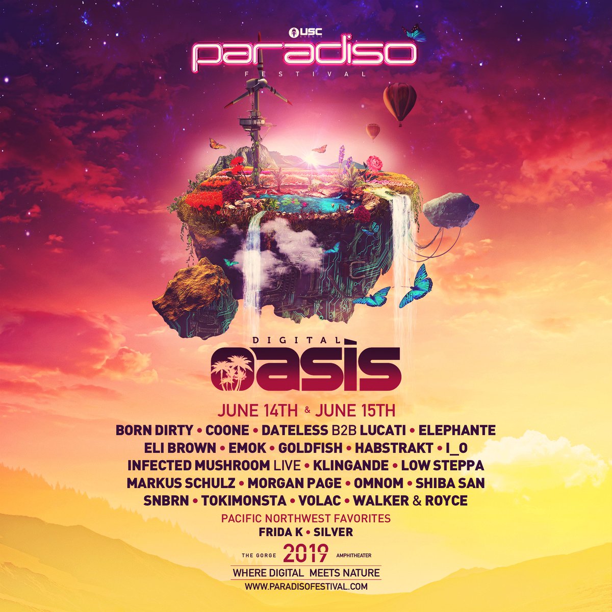 Paradiso Festival 2019 Lineup Tickets Schedule Dates Spacelab