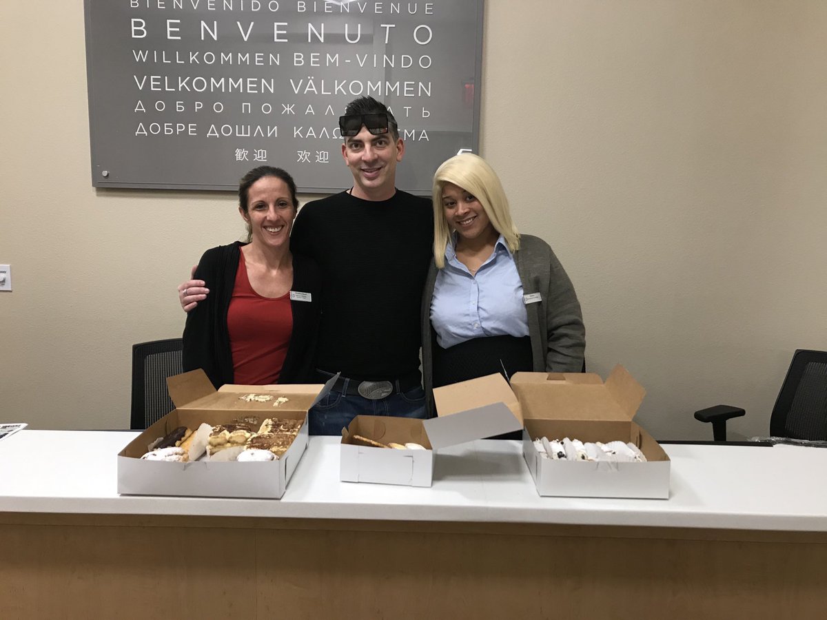 BreanePerkins's tweet photo. Thank you for making my first Admin day with the team so great and tasty. Couldn’t have asked for a better team at the #DaytonaBeachRegency #AdministrativeProfessionalsDay https://t.co/oi7KcN7UXF