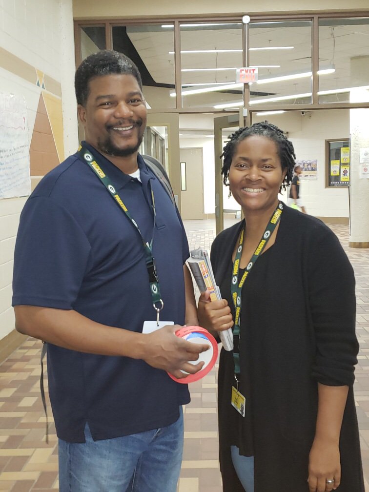 Mr. and Mrs. Walker we appreciate all that you do for TCMS! #tutors #mentors #parentvolunteers