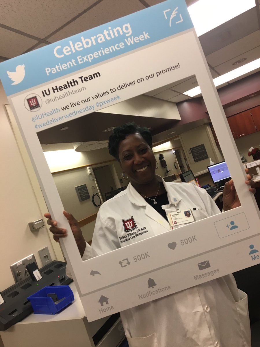 lori_garrard's tweet photo. @IUHealthTeam #pxweek #WeDeliverWednesday 6N Living our values! Excellence-Purpose-Compassion-Team! https://t.co/eNLkKXeZXz