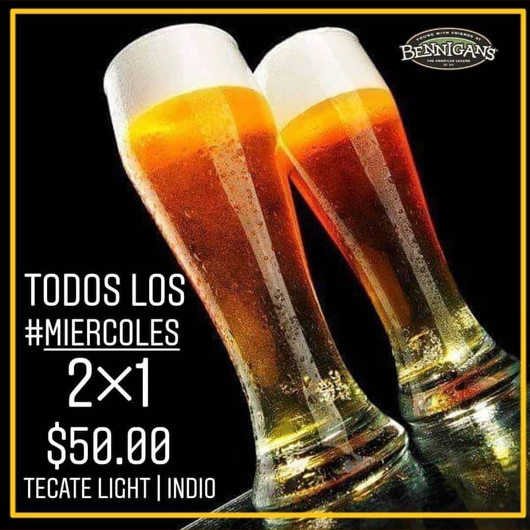 BennigansMaat's tweet photo. #Miercoles 2x1 de 12pm a 4pm en #Hamburguesa #pasta #Ensalada y durante todo el dia  #Pastas 2x1 #CervezaBotella 2x1 Toda la semana con excelentes promociones.  #Cervezabotella al 2x1 #BENNIGANSMATAMOROS #IMBENNIGANS #ilovebennigans  #imbennigans #bennigans https://t.co/uQfkindXqR