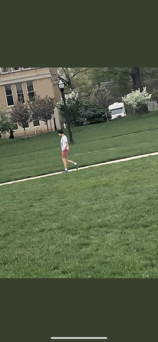 SalmonShortsOSU's tweet photo. Spotted: a lone salmon has infiltrated the south oval #theyareeverywhere https://t.co/EQCUSxRqro