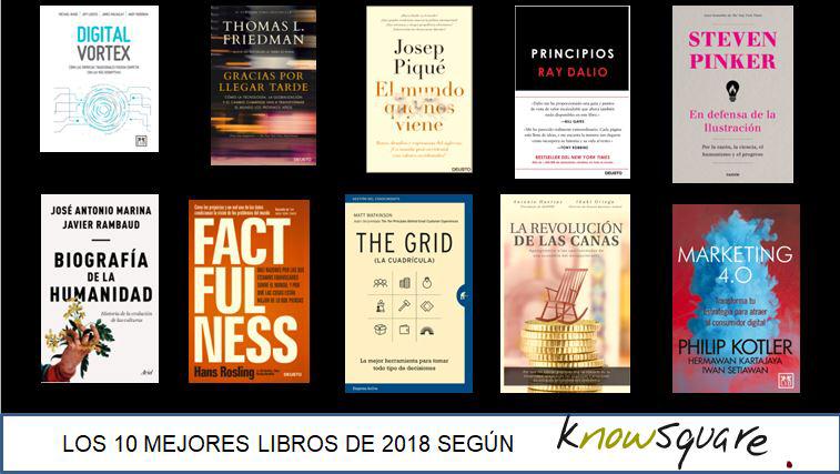 Premios <a href="/knowsquare_es/">knowsquare.es</a> 2018 a los 10 Mejores Libros de Empresa. 10 #mustread. Un libro al mes... ¡Merece la pena!