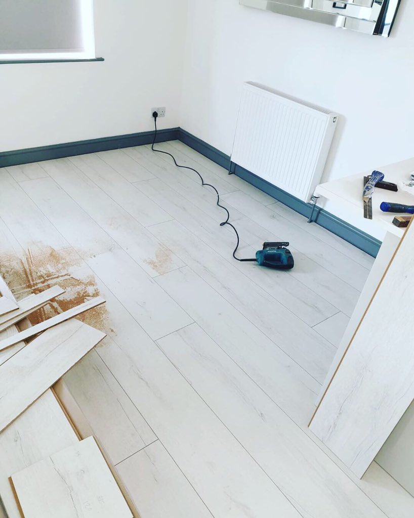 PEDLTD's tweet photo. Flooring #itsallinthepreparation #pedltd #flooring #hull #hullbuilder #joiner #plastering #plumbing #supportlocalbuilder #guarantee #satisfaction #vynalflooring #laminate https://t.co/fhwKlMlfTg