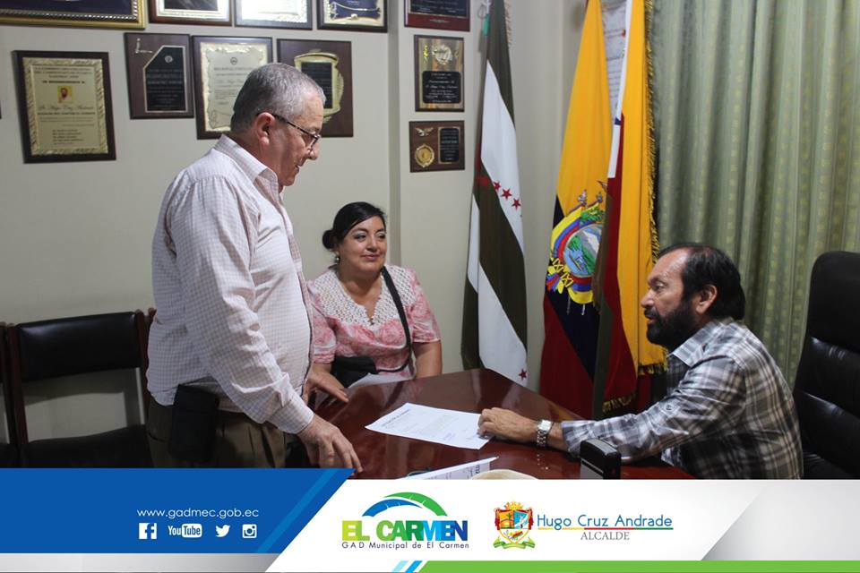 Una delegación de la Lotización Alvarado del barrio los Ángeles y  Magdalena solicitaron al Alcalde <a href="/HugoCruzAndrad/">Hugo Cruz Andrade</a> limpieza del pozo y tuberías que brindan servicio de distribución de agua para mejorar la calidad del líquido vital.

📲 bit.ly/2IZP43L