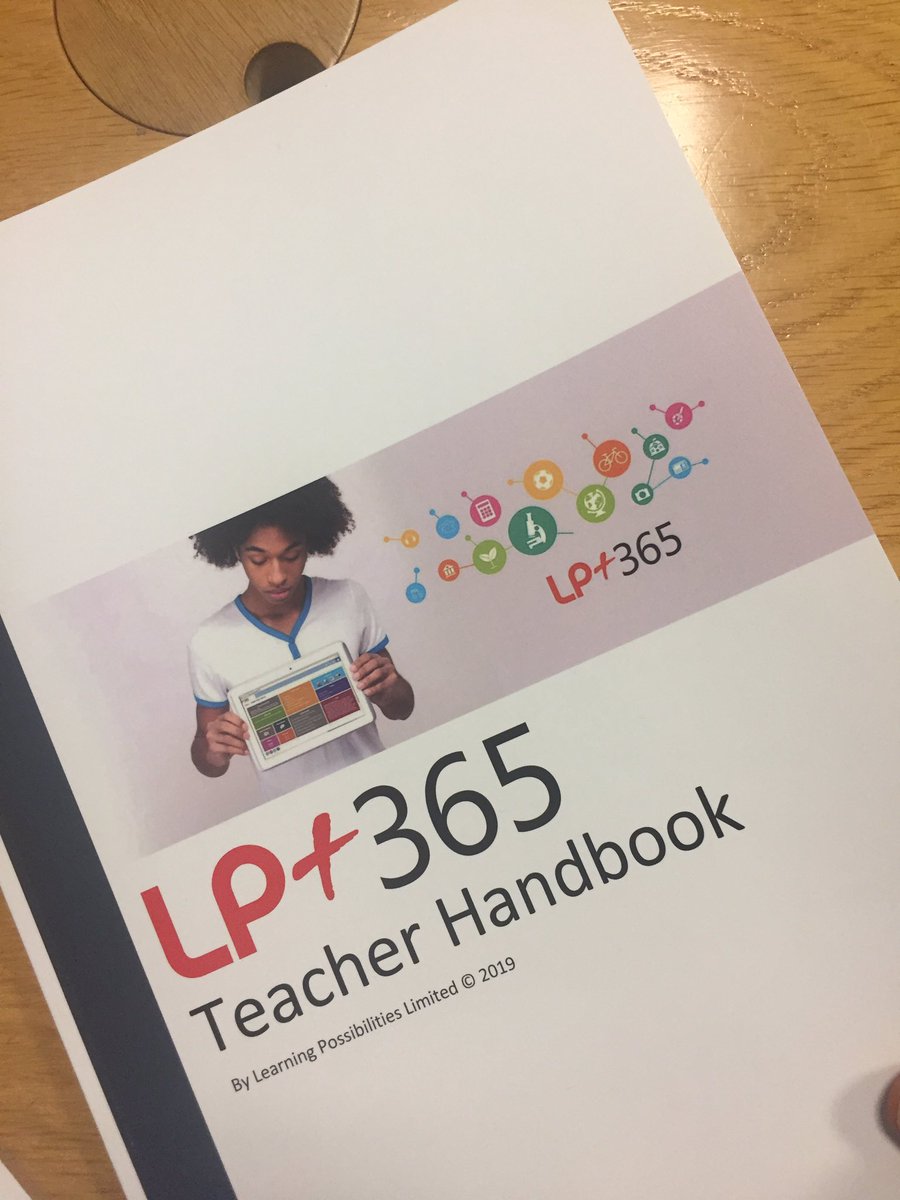 mehool's tweet photo. Look what turned up today! The @tweetlpplus 2019 #LP365 #Teacher Manual! Looks fantastic 😊 well done team! #Office365 #DigitalSkills https://t.co/RUbg15yVwH