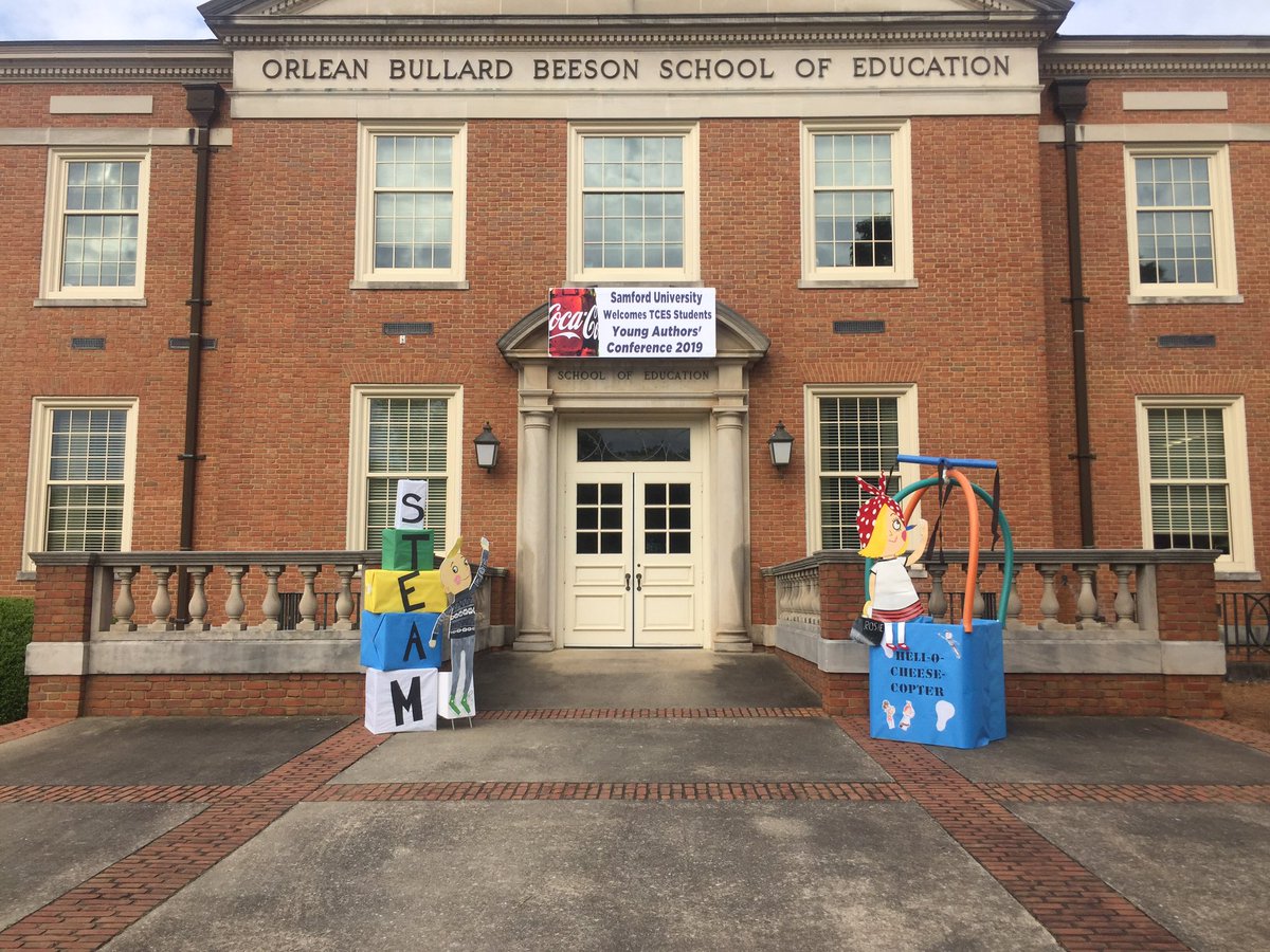 MsBrasfield's tweet photo. Had a blast creating a positive, problem based and creative learning environment where #STEAMisaverb today for the @TraceElem third graders! #youngauthorsconference #STEAM @3xjoy @teacherstone @andreabeaty https://t.co/GqfV5nTvXS