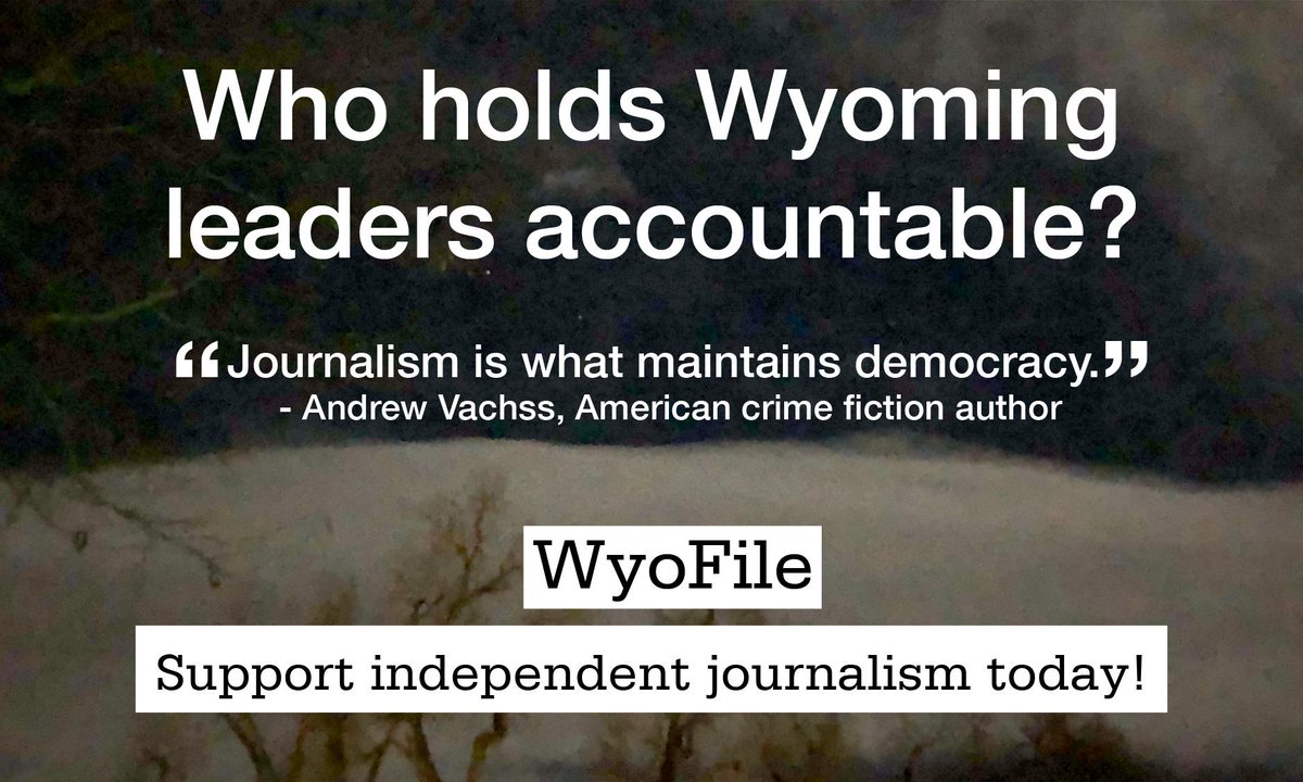 WyoFile's tweet photo. Healthy democracies and resilient societies require informed citizens with access to the facts. They require independent watchdog journalism.
https://t.co/UDcfNYTQyi
Support #WyoFile and tell others about our work. #freespeech #democracy #FF #Wyoming #factsmatter @spj_tweets https://t.co/s2gtTOKm6w