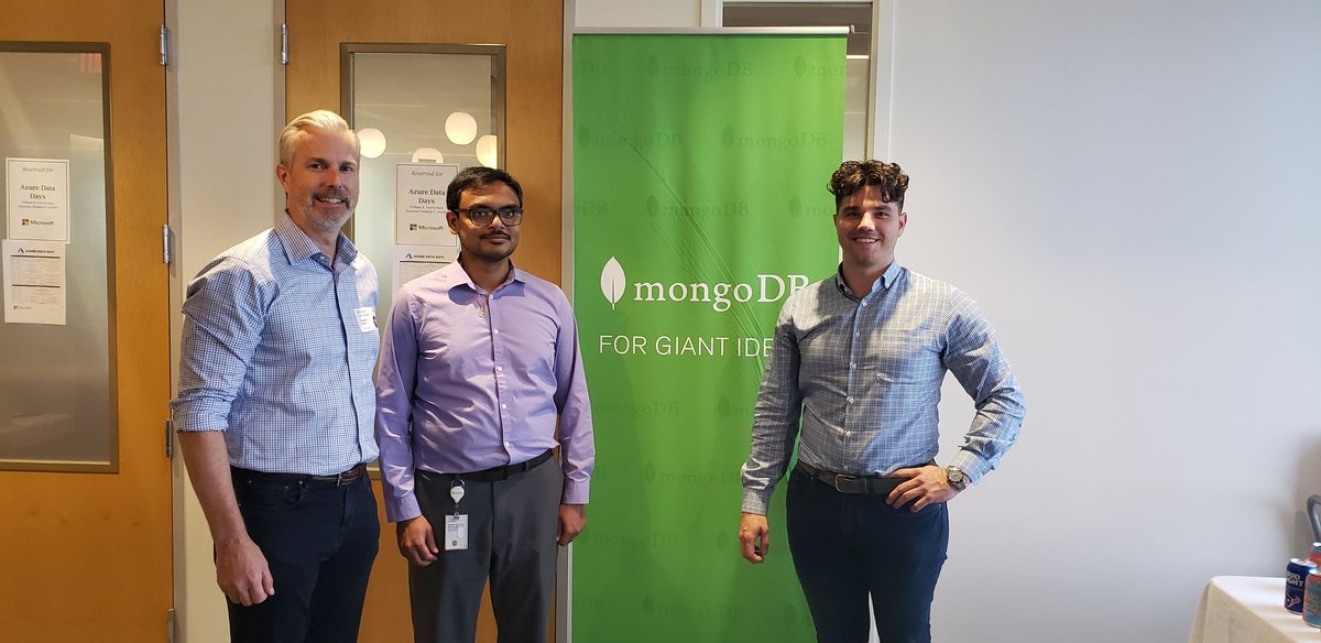 days_data's tweet image. Thank you @MongoDB for sponsoring #AzureDataDays at houston microsoft