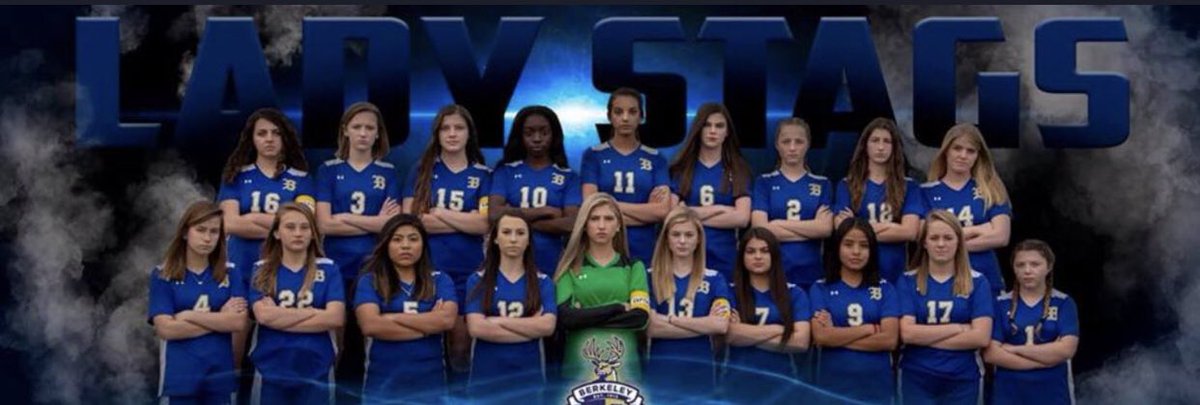 berkeleywsoccer's tweet photo. SENIOR NIGHT TOMORROW !!! 💙 Come out and Support your Varsity Girls as they compete against Cane Bay @ 7:00 at our house ‼️ https://t.co/XriiwpeNTS
