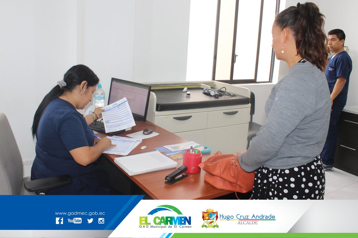 La atención en el Centro Médico Municipal de El Carmen, favorece a  personas de escasos recursos económicos, que son atendidas en diferentes especialidades.

📲 bit.ly/2UUta96