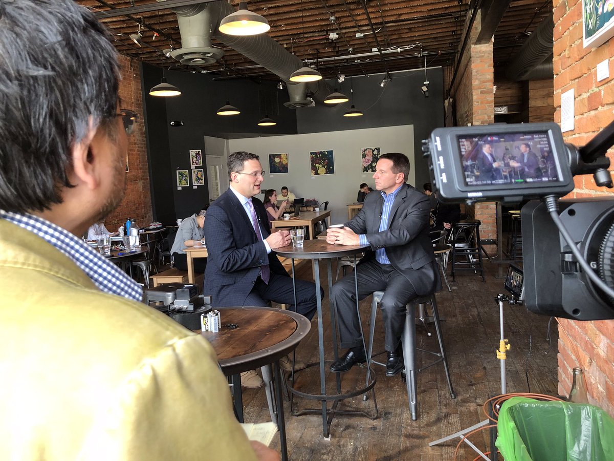 OneDetroit_PBS's tweet photo. #OneDetroit taping first pair-ups of @DetroitChamber’s #CivilityProject. Watch for the conversations and find out more about the project: https://t.co/IEKYVjdxDt #civility #politics #friends #liberal #conservative #detroit #michigan @GLCRoasting @SHDetroit @NolanFinleyDN https://t.co/WDA6QbfyYZ