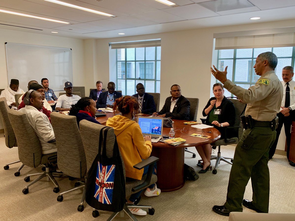 LASDHQ's tweet photo. Many @LASDHQ deputies &amp; professional staff are subject matter experts in their particular fields. Each day, including #diplomacyday, they embrace their global partners &amp; share lessons learned—
all in an effort to make @CountyofLa, and the world a safer place. https://t.co/zcFNRqZmO9