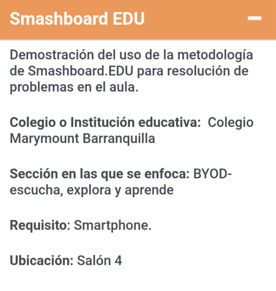 EdTechTeamCol's tweet photo. Este 26 de abril @federico_1026 y @pertuzluisfer estarán en @TEBinnovation realizando un taller de @smashboardedu #AprendizajeBasadoEnProblemas #PensamientoCritico 🤯🤔 https://t.co/NKM6vhJGhL