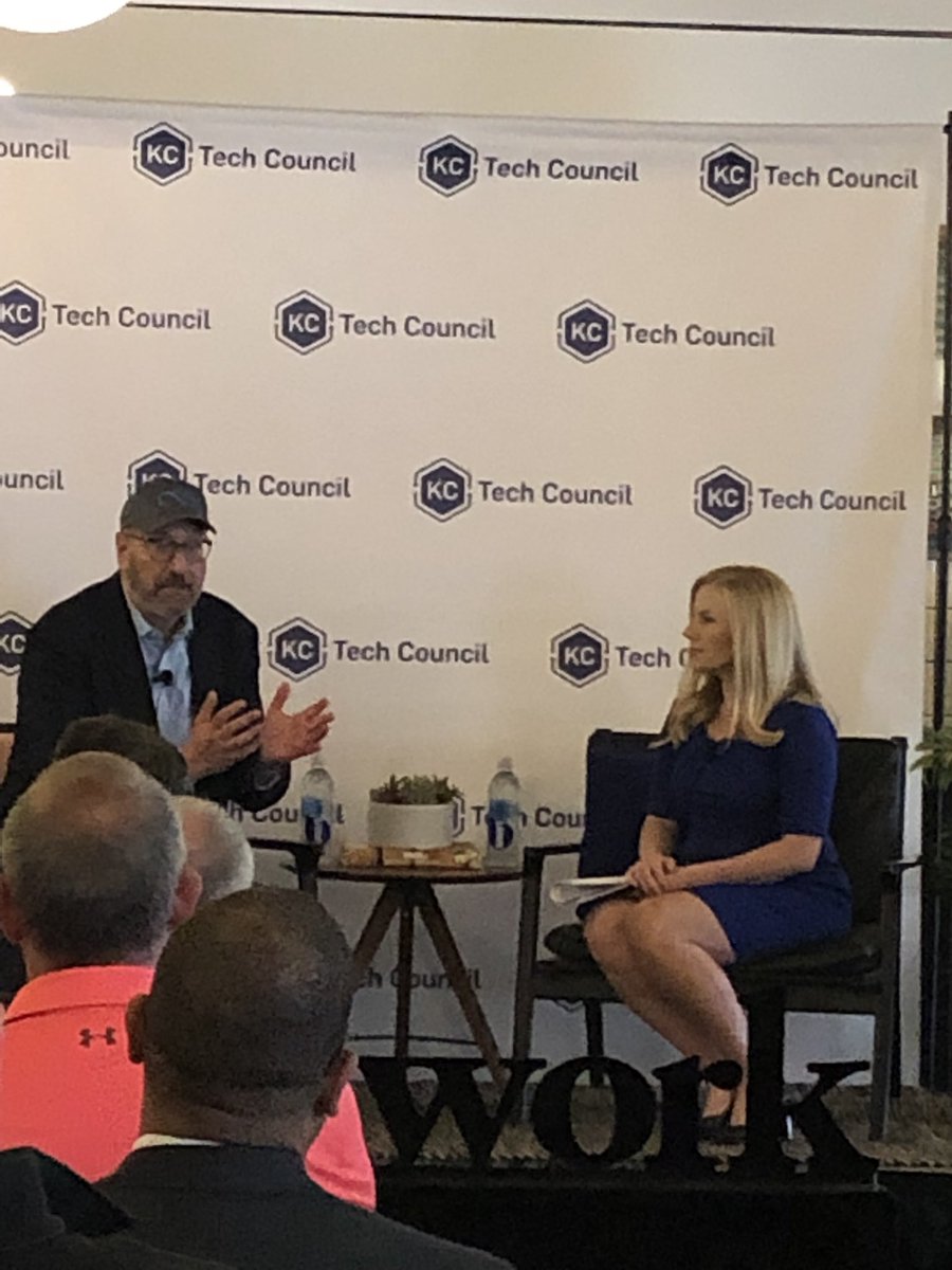TeamKansasCity's tweet image. Getting the lowdown on the future of transportation from @HyperloopOne CEO, Jay Walder. @KCTechCouncil #techKC #talentKC