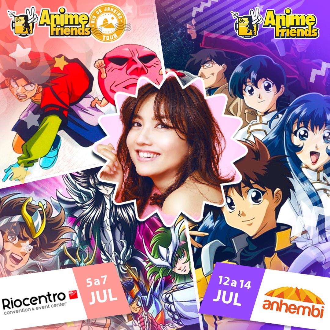 Anime Friends on X: A Yumi Matsuzawa interpreta vários clássicos dos animes.  Para você, qual música não pode faltar nos shows dela, no #AFnoRIO e no  #AF2019? Anime Friends Tour (RJ)
