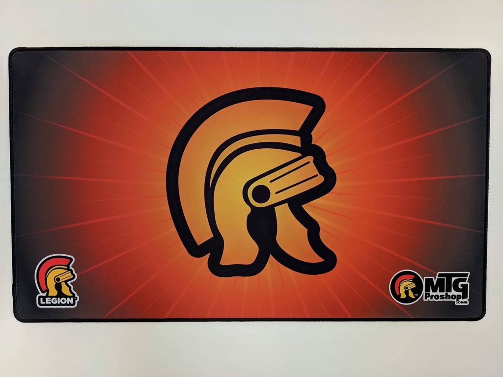 G3RRYT's tweet photo. Team Legion will be using special playmats for #mythicchampionshipII this weekend. You have a chance to win one of these playmats, signed by the entire team, + $50 in store credit to @LegionSupplies! RT to enter and I’ll pick one winner after the weekend. https://t.co/SMFmSGxpOe