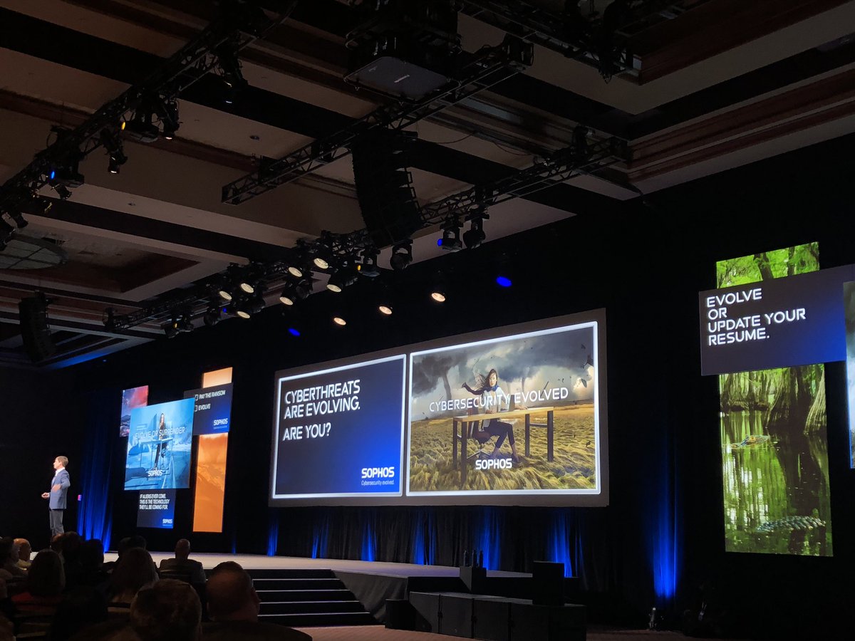 lgranda28's tweet image. Cybersecurity Evolved.  #sophospc #sophoslatam @SophosLatAm @krishagerman