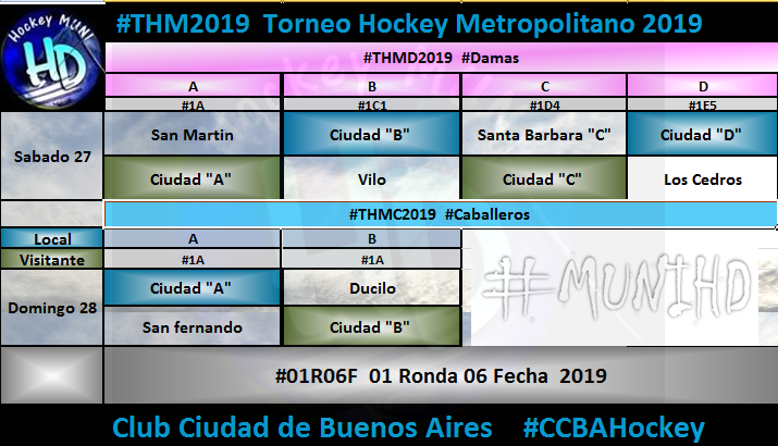 HockeyMUNIHD's tweet photo. #THM2019 #01F06F
#Damas #THMD2019 Sabado 27
#Caballeros #THMc2019 Domingo 28 https://t.co/5PNdUsX3jl