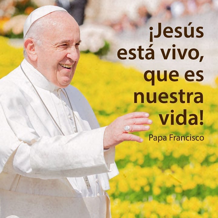 ACI Prensa on X: "Al finalizar la Audiencia General de este miércoles 24 de  abril, el Papa Francisco aprovechó para felicitar nuevamente por la Pascua  de Resurrección a los miles de fieles