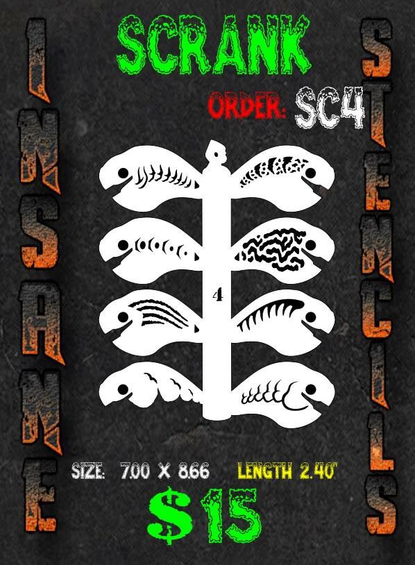 InsaneStencils's tweet photo. We have your S-Crank Stencils here!!!
https://t.co/7XnryrnTKo #insanestencils #scrankstencils #scrank #russallen https://t.co/fNPLumWUo0