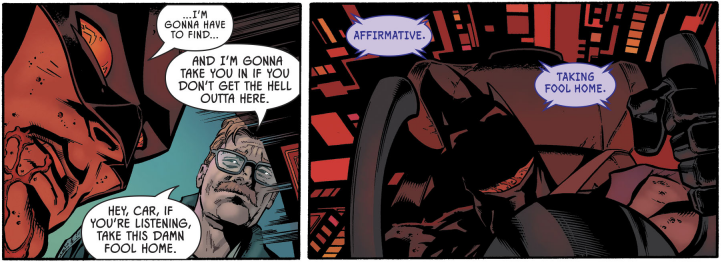 penguintruth's tweet photo. That fool needs to get home to the Fool Cave. From @PeterJTomasi, @IAmBradWalker, et al's #DetectiveComics #1002. #Batman #Foolman #DCComics https://t.co/AWX5vW7nX5