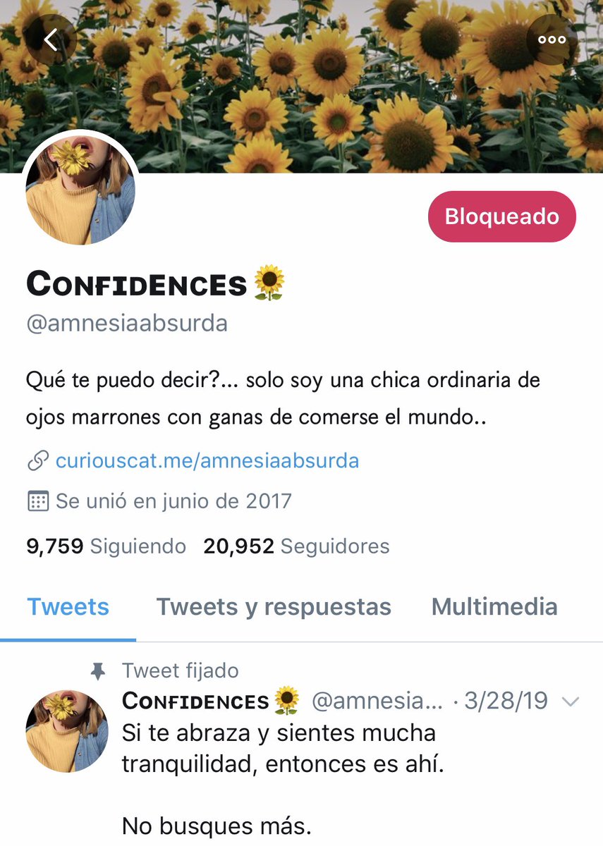 Tu_Reinaforever's tweet photo. No confío en esta cuenta deja de seguir al momento que la sigues 😒 https://t.co/B8HXCpR0SK