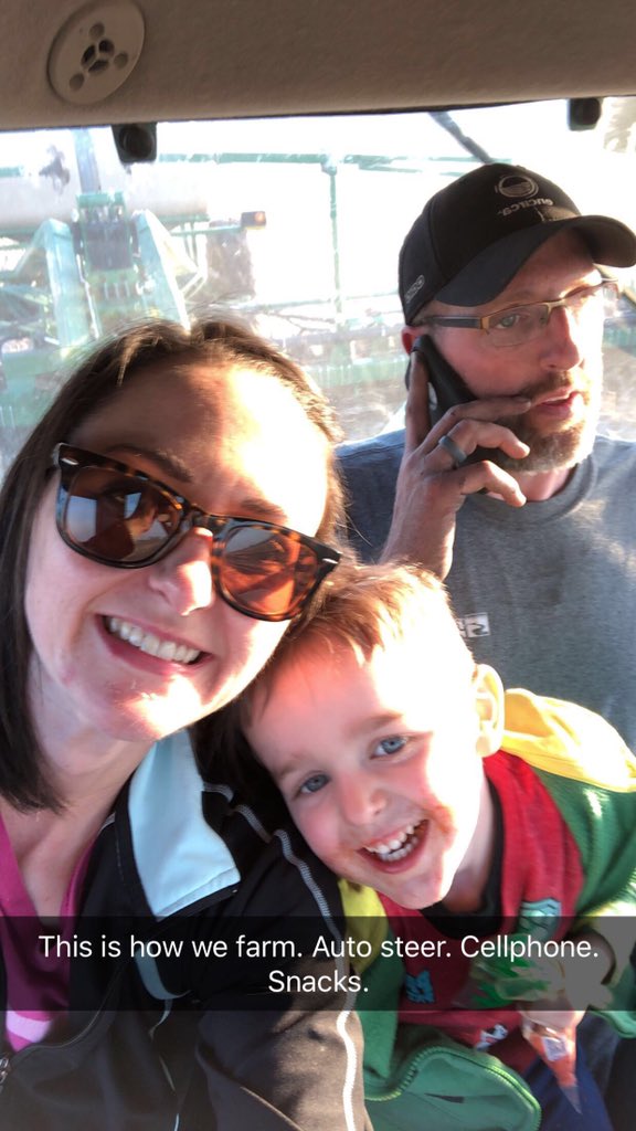Adejong_80's tweet photo. First night of bean planting and we made it a family affair. A bit crowded but we had lots of good snacks to keep everyone occupied @EdenRidgeFarms @ryandj1979 #plant19 #dirtyfaces #handsfreedriving https://t.co/QZ3p1sHzEZ