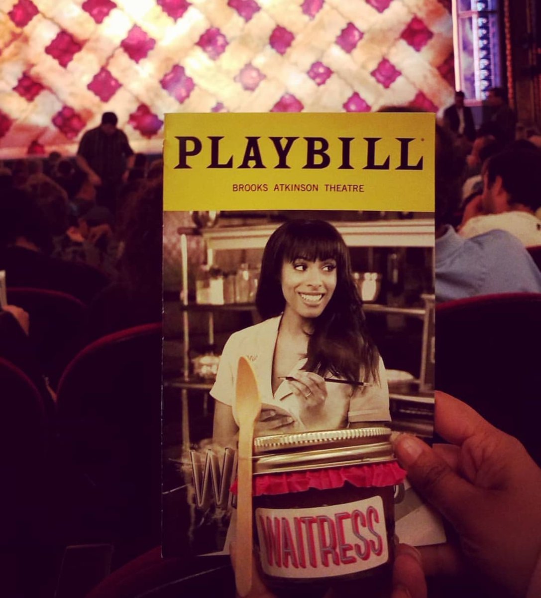 teatrudy's tweet photo. Happy 3 Years on Broadway Waitress! From #MuellerMagic 🦄 and Everything that's followed! 👏🏾💥💖💃🏾🎙🎶🍰 @SaraBareilles 👑 https://t.co/tVJFsoHstO