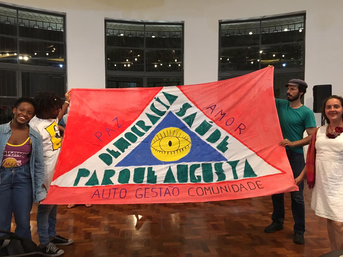 Grupodobemestar's tweet photo. Movimento #ParqueAugusta sem Prédios Com #AutoGestão e #RedeNovosParques homenageiam Poetisa #TulaPilar na #BibliotecaMáriodeAndrade.https://t.co/oqvkFwDD1X #MeioAmbiente #PrefeituraSP #BrunoCovas #CâmaraMunicipal #Jornalismo #Reportagem #Notícias #Cultura #Arte #Poesia #Tula https://t.co/G8TSClS05x