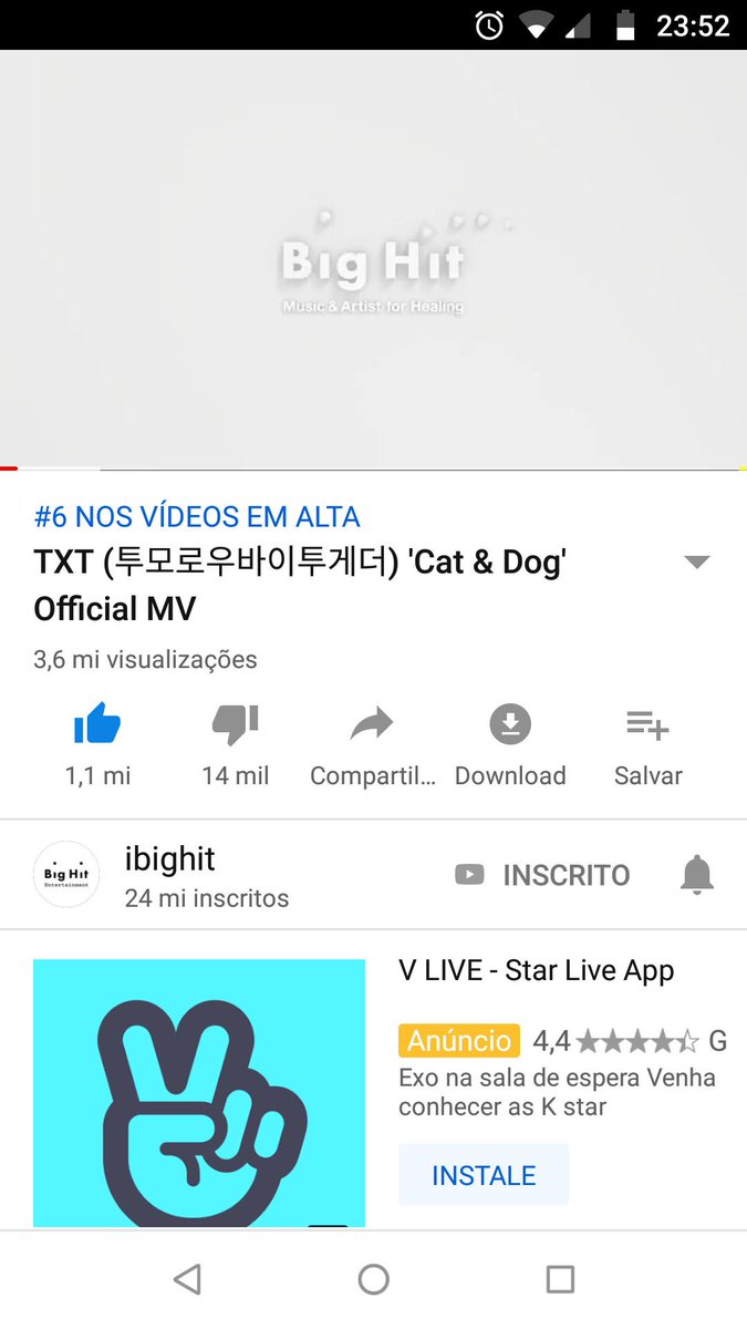 TXTFANBASEBR's tweet photo. A meta de 1 milhão em 24 horas foi batida (a tempos). Ainda temos 13 horasm

Será que conseguimos duplicar esse número?

#TXT #TOMORROW_X_TOGETHER #CatAndDog https://t.co/F3vd60DNuV