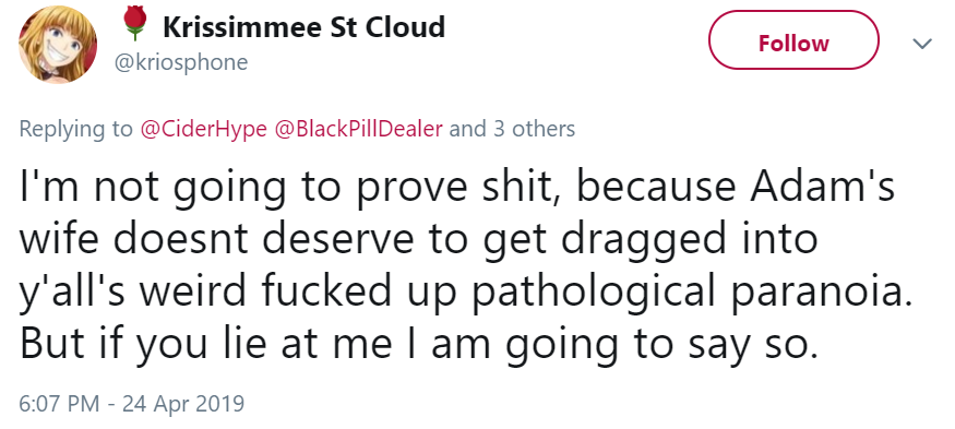 CiderHype's tweet photo. #ThisIsAntiComicsgate
Lying leads to dark places, you lose track of what is, and what isn't. The stories pile up, and the narrative collapses; as we see with the Antis. They are flatly, incapable of telling the truth.

Just don't lie, it's SUPER easy. https://t.co/3a9Tza2koc