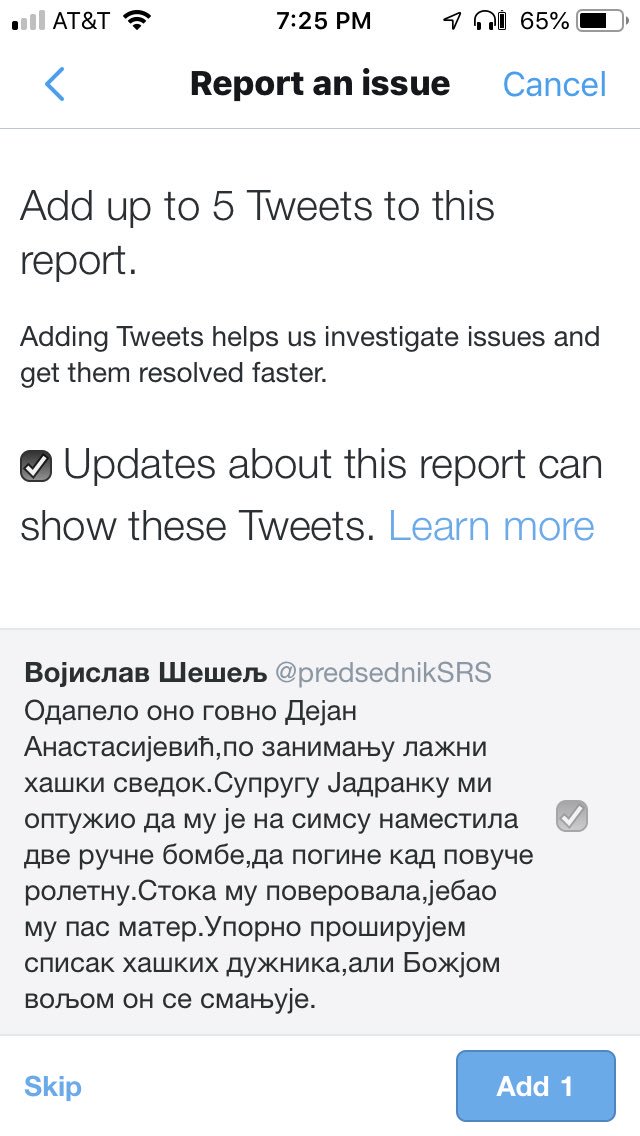 djordjepadejski's tweet photo. Hey @jack @Niketa @EricZuck, this account @predsednikSRS shouldn’t be on @twitter. He should be in jail, but he is not. You prob don’t know this, but millions in the Balkans do. At least take down his threat to one of the most fearless Serbian journos, just hours after his death. https://t.co/NjWiOIL08G