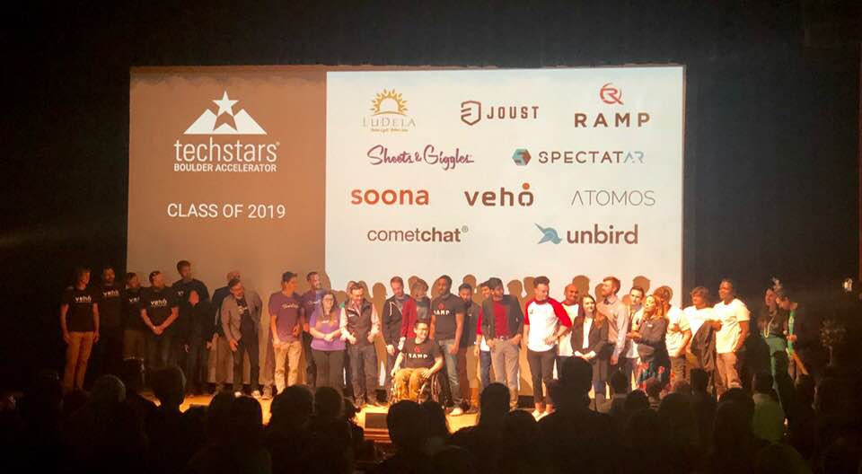Inspired by all the companies that presented last night. Wishing the class of 2019 further success in their journey #TSDemoDay #Boulder @techstars⁩ #Entrepreneurs #demoday <a href="/JoustBanking/">Joust</a> <a href="/SheetsGiggles/">Sheets & Giggles</a> <a href="/spectatar/">Spectatar</a> <a href="/Veho/">Veho</a> <a href="/CometChat/">CometChat</a> <a href="/unbird/">Unbird</a> @atomosnuclear @trinicorp <a href="/JoinLuDela/">LuDela</a>