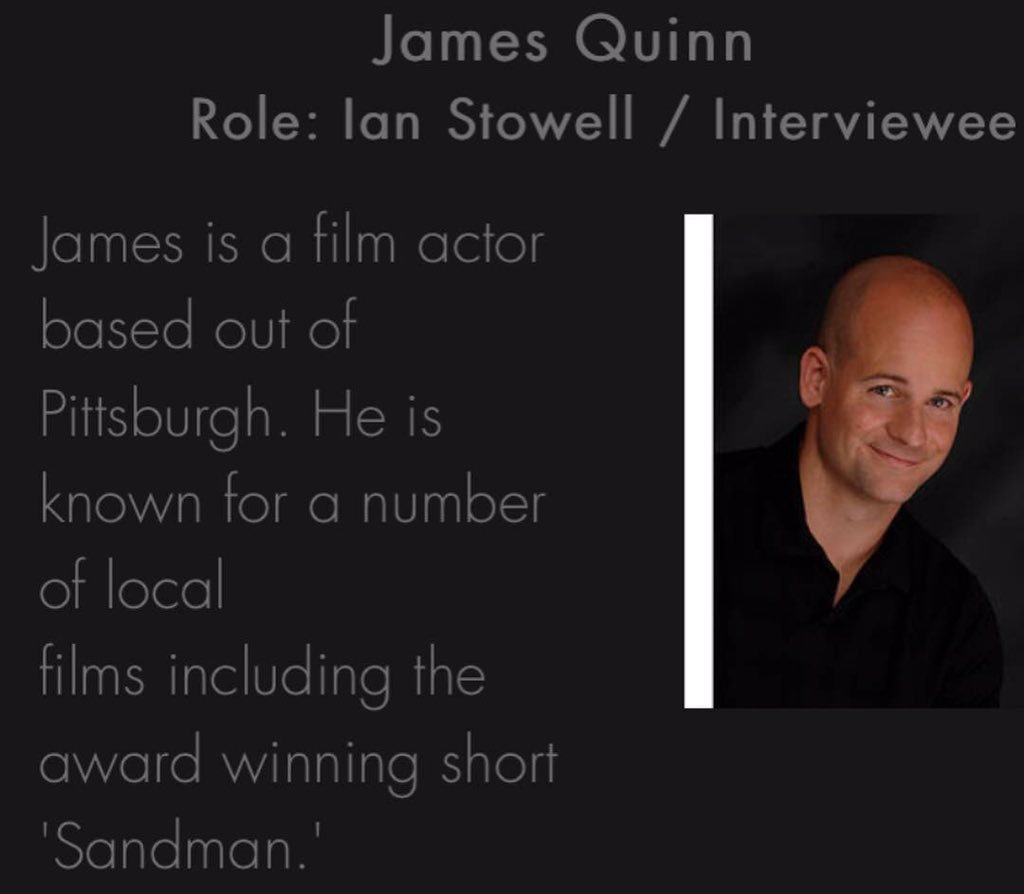 RealJamesQuinn's tweet photo. I am proud to announce that I have been cast in the upcoming #FeatureFilm @ClearingFilm as Ian Stowell. Set to #film this summer in #Pittsburgh PA. #actorslife #SetLife #Cinema #FilmActor #Blessed #TheJQWay #IndieEnigma https://t.co/fzDN4UMTTf