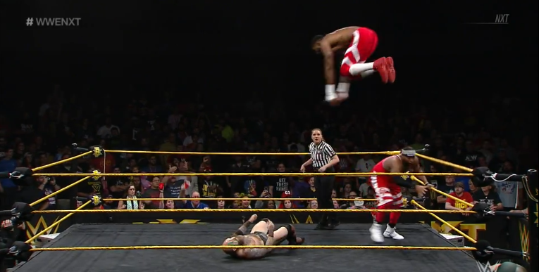 JCoolWH's tweet photo. Non-title matches tonight, but that tag match was a sight to see. Stock rising: #StreetProfits 
Check out the #CoolPoints
https://t.co/SpRi3FSMbN #WWENXT #LordsOfPain  #WarRaiders #JohnnyGargano #RoderickStrong #UndisputedEra #CandiceLeRae #ForgottenSons https://t.co/qOcvlKXj9Z