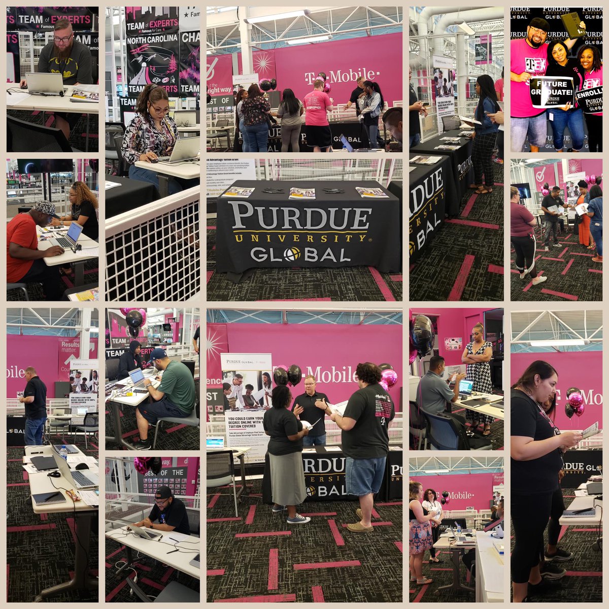 HOLD THE ☎️ ENROLLMENT UPDATE!  Yesterday we announced 32 individuals signed up to attend Purdue. I’m thrilled to announce that after 2 days the # climbed to 66! #FamousForCareers #SuperProud #RecordBreaking #ChangingLives #DefiningMoments <a href="/Dan_DiGirolamo/">Dan DiGirolamo</a> <a href="/CallieField/">Callie Field</a> <a href="/TMobile/">T-Mobile</a>