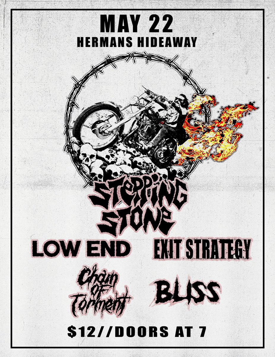 I’m really excited to finally throw a show in Denver. Don’t let me down.