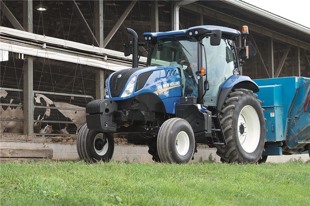 Stop by to see New Holland T6 Series tractors in person. They have unmatched comfort, visibility and power you can feel. bit.ly/T6Tier4B
