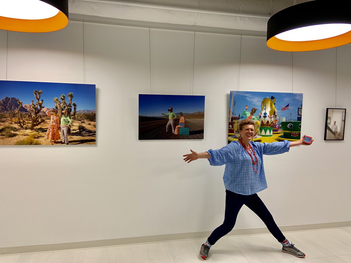 ShaziaMir71's tweet photo. Fun is in the air #Gallery1832! #InstallationComplete #AnotherWorld to explore through #art @labcentral @horaceandagnes #CalebCole #LisaGilman #LetYourMindWander https://t.co/XDqidDPAXU