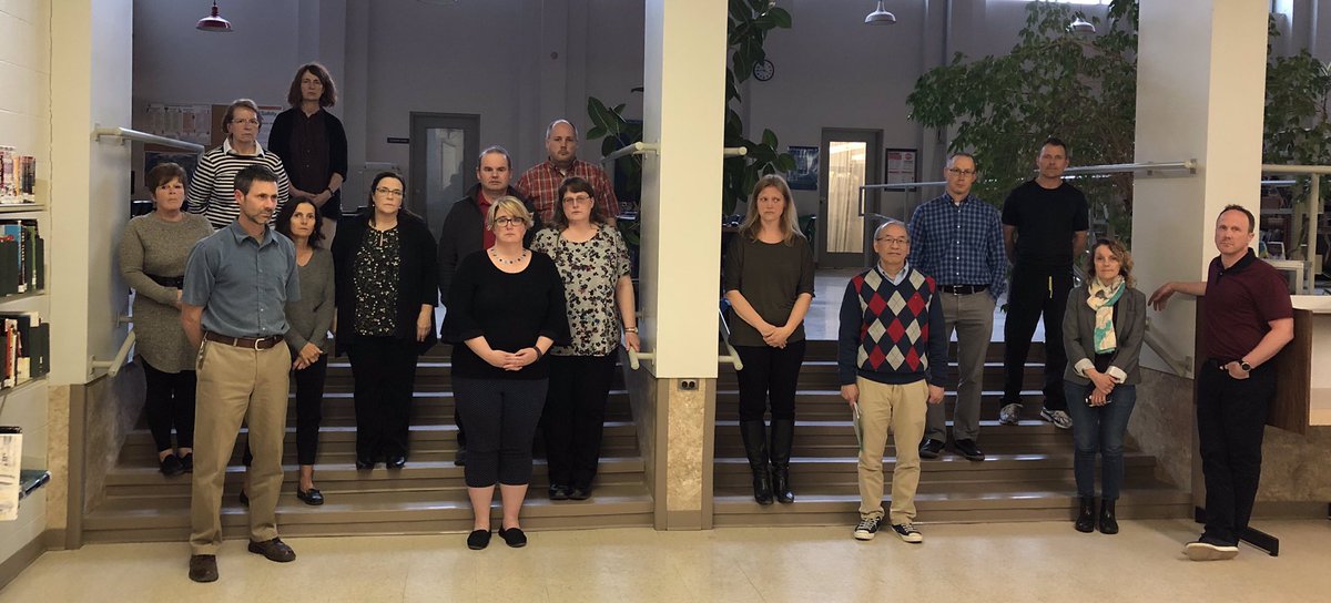 daveweichel's tweet photo. This is what cuts to education look like without real funding to support students. 24/48 staff declared redundant. 144 classes spanning every grade, and every discipline. Dozens of sports teams and clubs unavailable. #NoCutsToEducation #OSSTF @District4TBU @osstf https://t.co/fhwmviXRcH