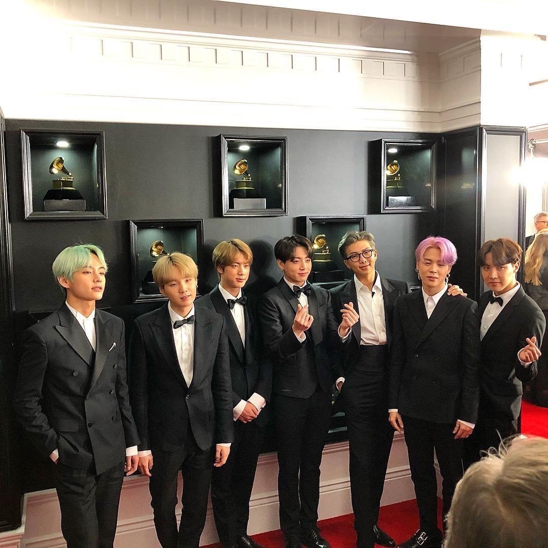 dkIahnIy's tweet photo. #BBMAsTopSocial + BTS (@BTS_twt) lets go grammy nominees https://t.co/WkV6W9uvf8