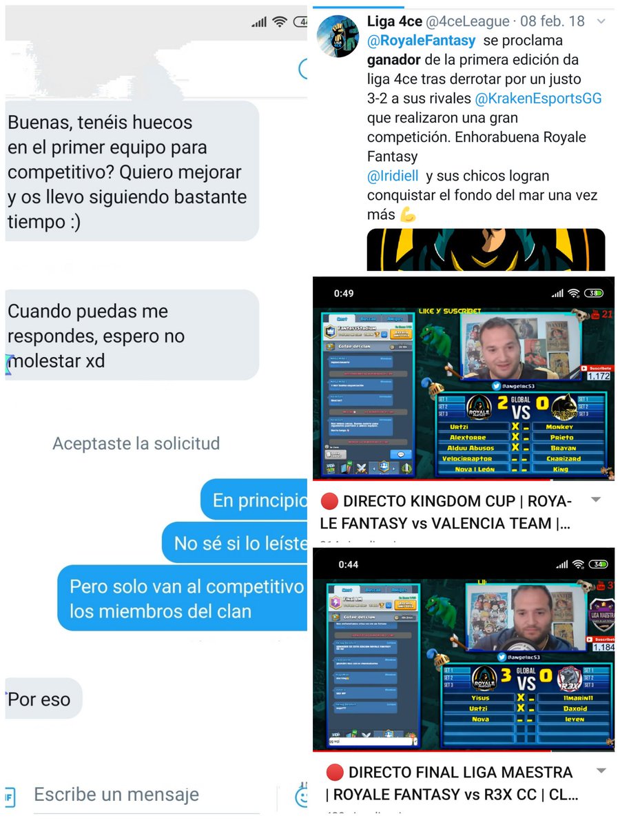 oscar_vr42's tweet photo. 🔹De crear un clan para divertirnos a formar una familia y llevarla al top 3 españa y 92 mundial ladder.
🔹De competir para entretener a los chicos a ganar varias ligas como @4ceLeague , @Kingdom_Cup y @LigaMaestra_ 
De estar Out or Missing a ...
🔥HYPEEEEEEEEEEEEEEEEEEE🔥 https://t.co/M5emohPk4x