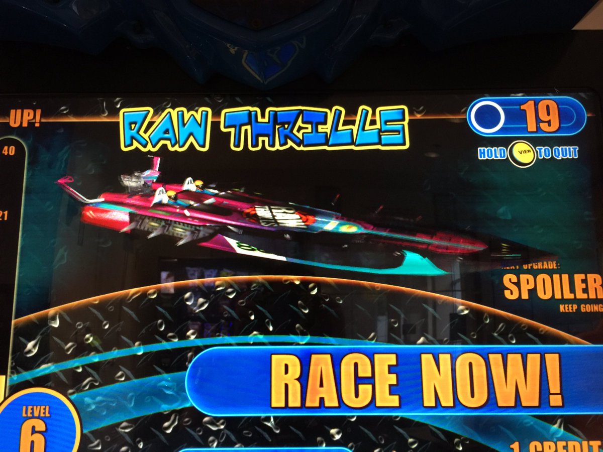 ArcadeHunters's tweet photo. @SpecularGames The @rawthrills boat in #H2Overdrive might be my favorite boat because it reminds me of my favorite #GIJoe toy,  #Cobra s Hydrofoil Moray https://t.co/kyhqccmd5l