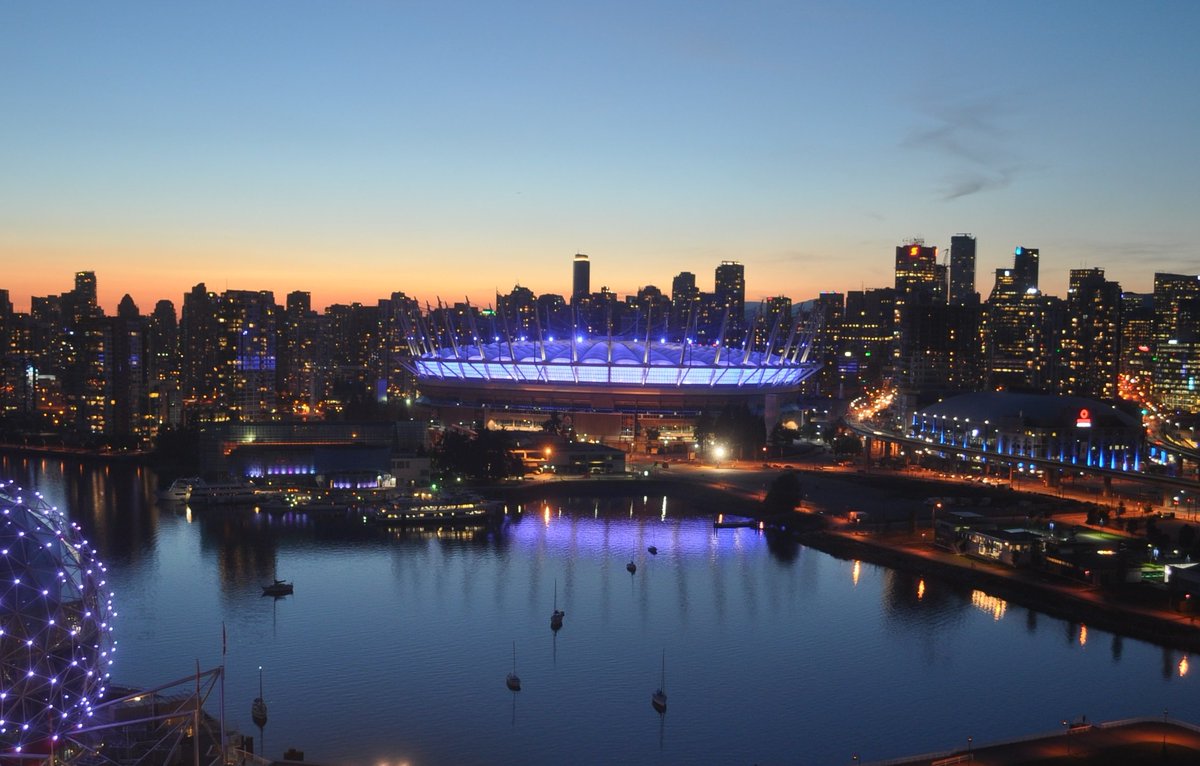 BC Place will glow purple to mark #WorldPHDay 💜 More than 25 million people live with pulmonary hypertension worldwide. To learn more about the disease, visit <a href="/PHACanada/">PHA Canada</a> or worldphday.org #PaintCanadaPurple