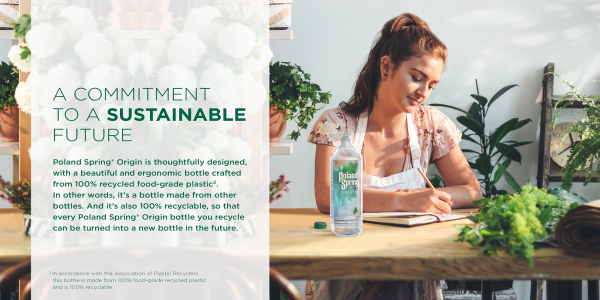 NestleWatersNA's tweet image. For the first time, Poland Spring® is expanding availability of its 100% natural #springwater beyond the Northeast region with the launch of @PolandSprORIGIN! Learn more about this water, which will be available nationally, here: bddy.me/2UCaFkN
#PolandSpringORIGIN