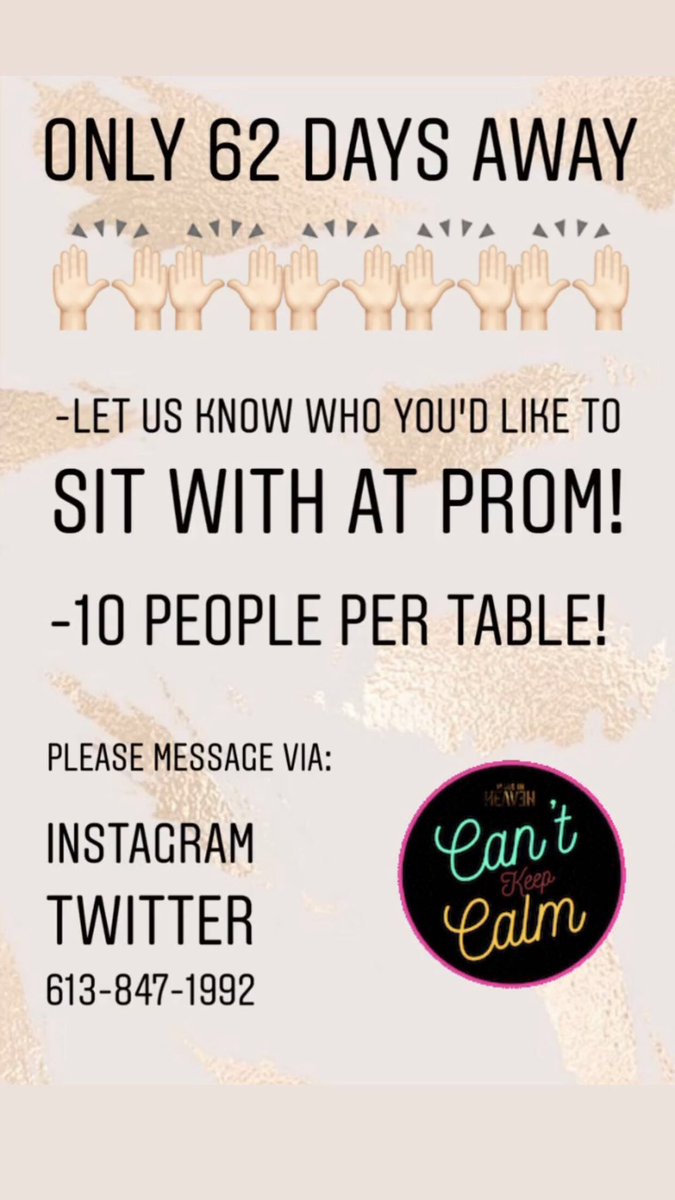 sttsprom2019's tweet photo. Let us know as soon as possible!!✨ https://t.co/TadKFPnnN4
