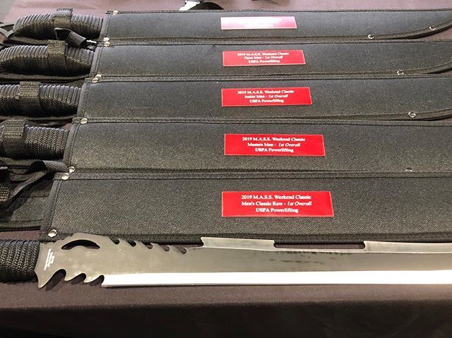 massweekend's tweet image. Best lifters at #USPA #massweekend classic will be slicin’ and dicin’ all the way home! #uspa, #powerlifting, #strength, #tysonsplayground #Instagram bit.ly/2ZulQzz