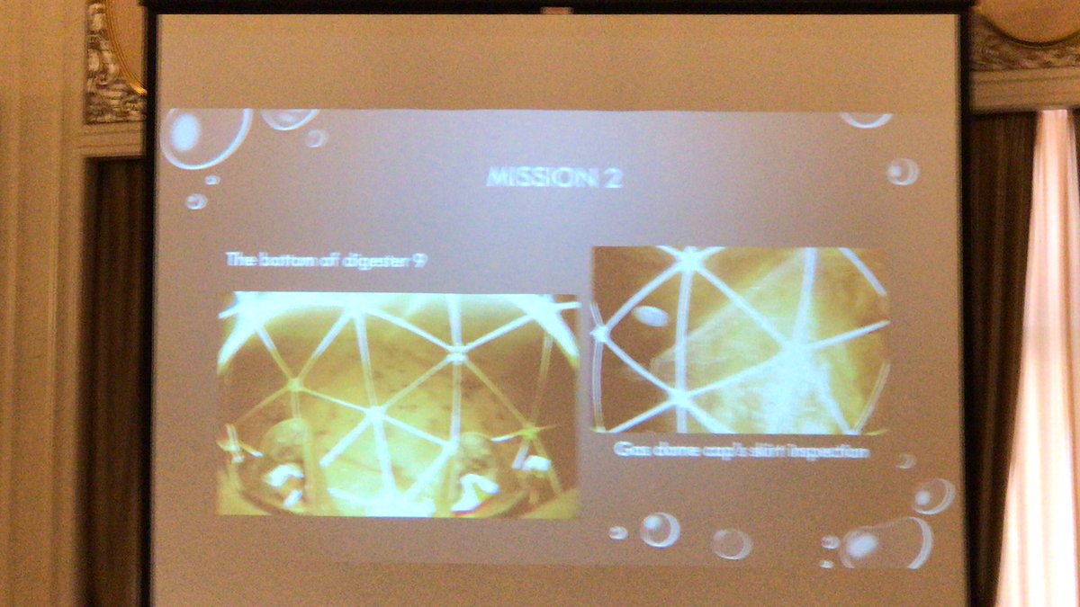 Sniffer tube in the sewer digester #Yuck